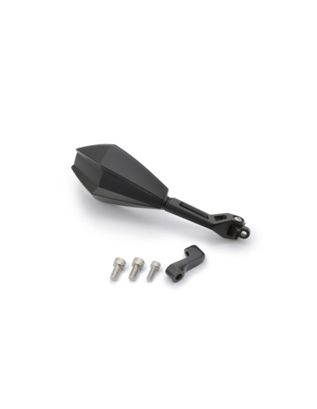Rétroviseur droit homologué D-MIRROR-11 en aluminium et ABS DAYTONA