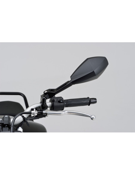 Rétroviseur gauche homologué D-MIRROR-12 en aluminium et ABS DAYTONA