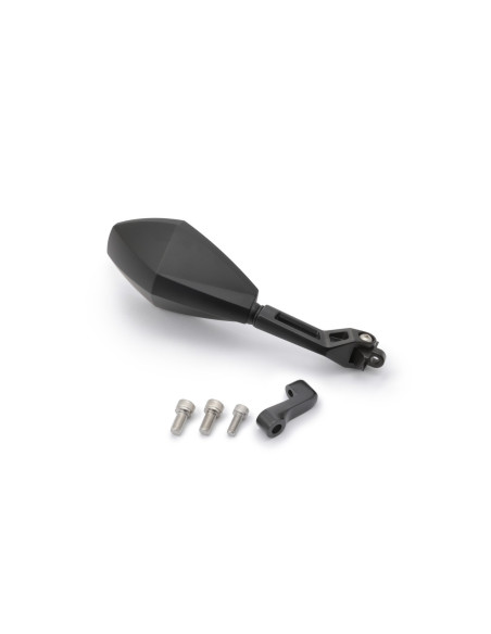 Rétroviseur droit homologué D-MIRROR-12 en aluminium et ABS DAYTONA