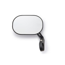 Rétroviseur homologué sur embout de guidon en aluminium et ABS - 30 mm - 25,4mm ou 22,2mm 2