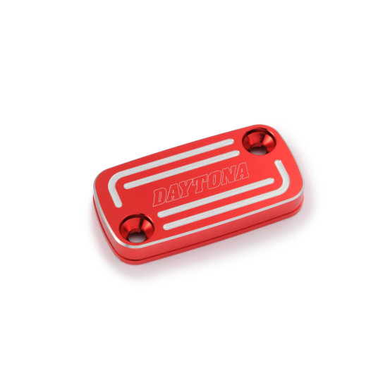 Couvercle de maitre cylindre de frein CNC rouge DAYTONA - HONDA Africa Twin - CRF L