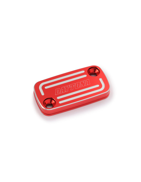 Couvercle de maitre cylindre de frein CNC rouge DAYTONA - HONDA Africa Twin - CRF L