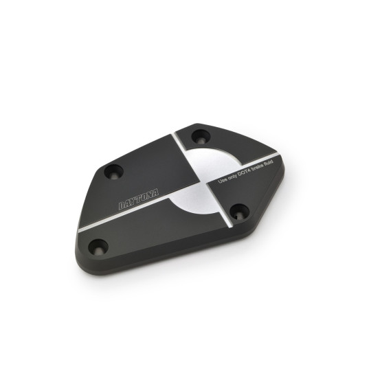Couvercle de maitre cylindre de frein avant CNC noir-gris DAYTONA - BMW R 1250 GS - R NINE T - R 1200 R