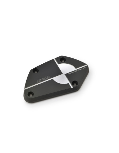 Couvercle de maitre cylindre de frein avant CNC noir-gris DAYTONA - BMW R 1250 GS - R NINE T - R 1200 R