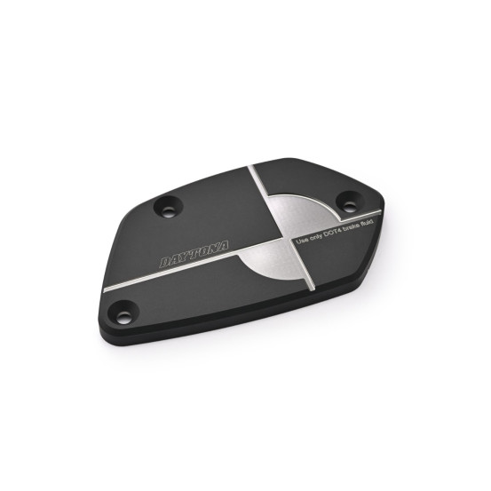 Couvercle de maitre cylindre de frein avant CNC noir-gris DAYTONA - BMW R NINE T - F 900 R - F 850 GS