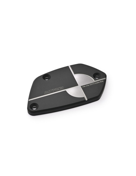 Couvercle de maitre cylindre de frein avant CNC noir-gris DAYTONA - BMW R NINE T - F 900 R - F 850 GS