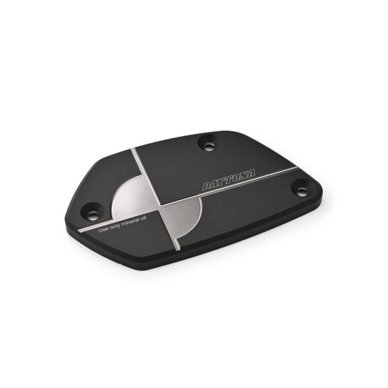 Couvercle de maitre cylindre embrayage avant CNC noir-gris DAYTONA - BMW R NINE T