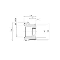 Embouts de guidon pour montage rétroviseur DAYTONA - BMW R NINE T 2