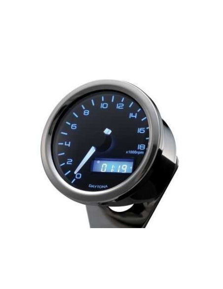 Compte tours inox DAYTONA VELONA60 - 18 000 tr-min