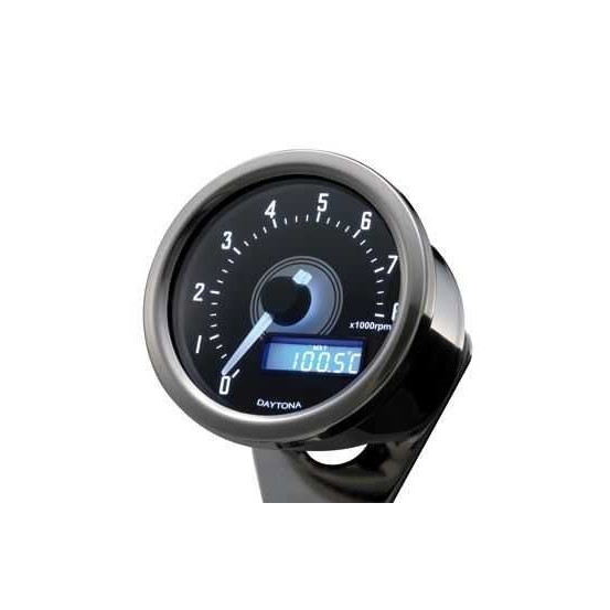 Compte tours inox DAYTONA VELONA60 - 8 000 tr-min