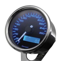 Compteur de vitesse inox DAYTONA VELONA60 - 260 km/h