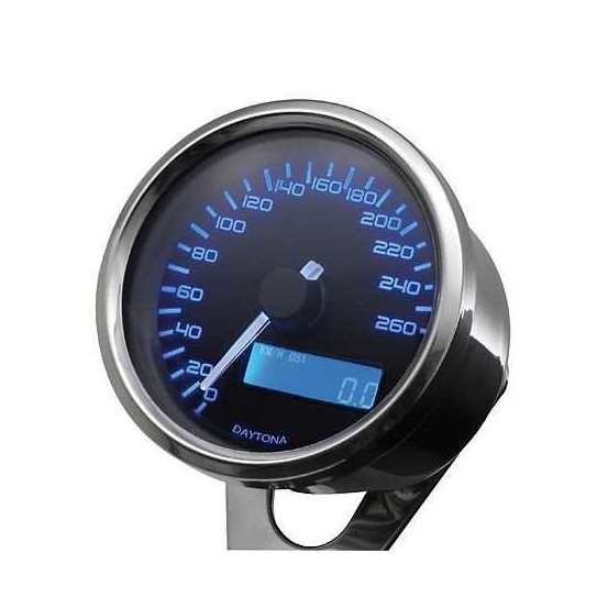 Compteur de vitesse inox DAYTONA VELONA60 - 260 km/h