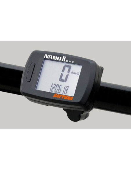 Compteur de vitesse digital DAYTONA NANO-2 - 399 km/h - Capteur magnétique