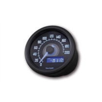 Compteur de vitesse noir DAYTONA VELONA60 - 200 km/h