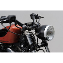 Supports de phare vintage DAYTONA en inox poli - Diamètre fourche 39mm 2