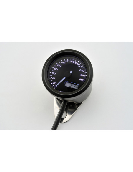 Compteur vitesse moto noir DAYTONA VELONA48 - 260 km/h