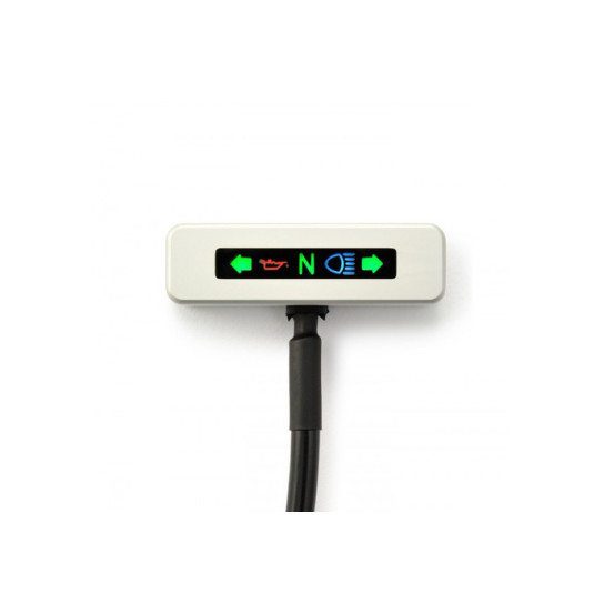 Boitier BETA DAYTONA argent - 5 symboles