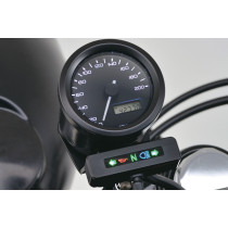 Support de compteur noir DAYTONA VELONA48 et boitier BETA 2