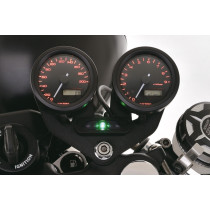 Support double pour compteurs et compte tours VELONA48 et boitier BETA 2