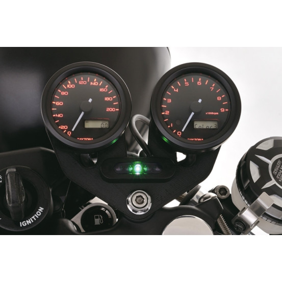 Support double pour compteurs et compte tours VELONA48 et boitier BETA