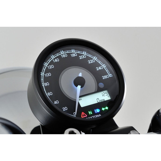 Compteur de vitesse et compte tours moto DAYTONA VELONA80 - 260 km/h