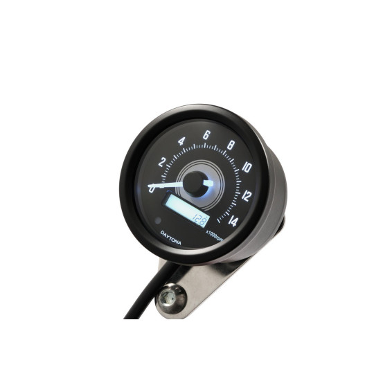 Compte tours LCD avec Shiflight DAYTONA VELONA60 - 14 000 tr-min