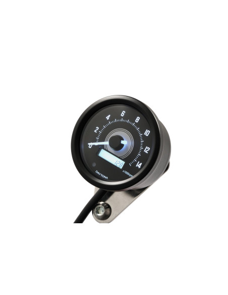 Compte tours LCD avec Shiflight DAYTONA VELONA60 - 14 000 tr-min