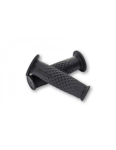 Paire de poignées caoutchouc moto DAYTONA ARC-III - 25,4mm - 1 inch