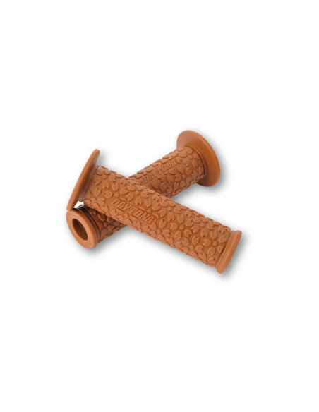 Paire de poignées caoutchouc moto DAYTONA SAKURA caramel