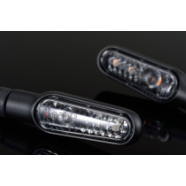 Paire de clignotants LED DAYTONA D-LIGHT fumés 2