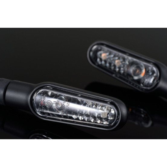 Paire de clignotants LED DAYTONA D-LIGHT fumés
