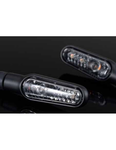 Paire de clignotants LED DAYTONA D-LIGHT fumés