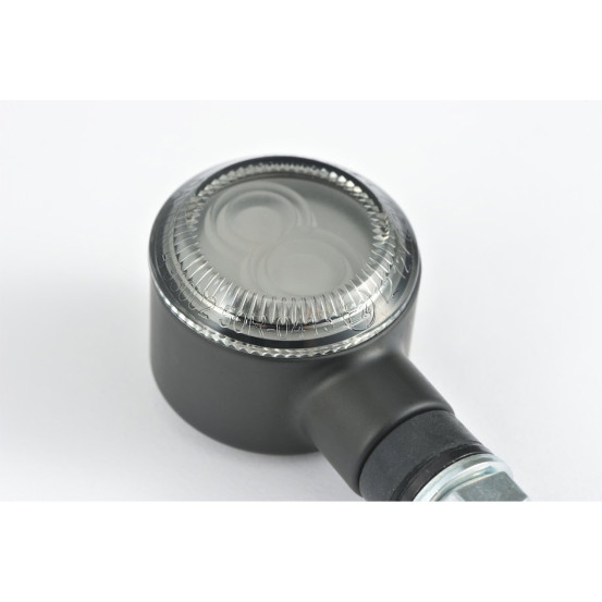 Paire de clignotants LED fumés avec rappel de feu arrière DAYTONA D-LIGHT SOL-W