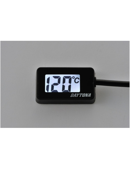 Indicateur de température moteur LCD universel DAYTONA