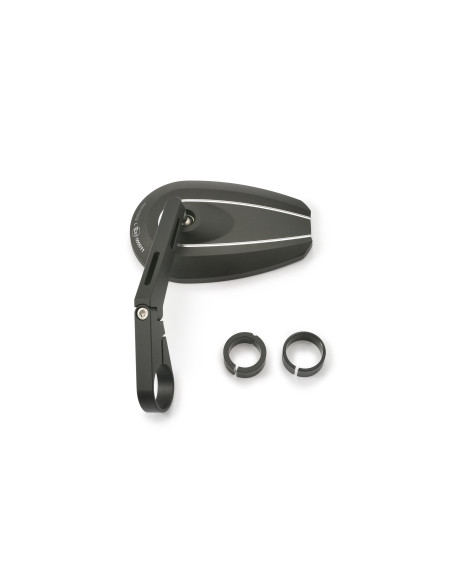 Rétroviseur homologué sur embout de guidon DAYTONA D-MIRROR6 - Tige longue