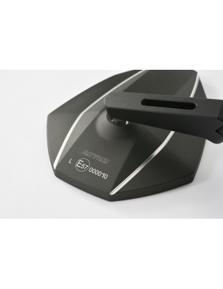 Rétroviseur homologué sur embout de guidon DAYTONA D-MIRROR7