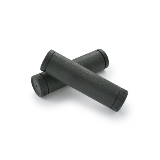 Paire de poignées caoutchouc moto DAYTONA KAWA noires - 25,4mm - 1 inch