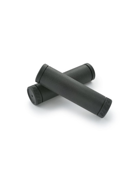 Paire de poignées caoutchouc moto DAYTONA KAWA noires - 25,4mm - 1 inch