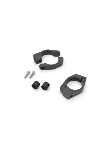 Paire de supports de clignotants M8 - Diamètre fourche 35mm