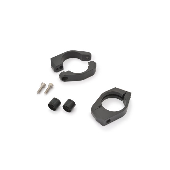 Paire de supports de clignotants M8 - Diamètre fourche 39mm