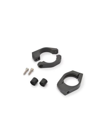 Paire de supports de clignotants M8 - Diamètre fourche 41mm