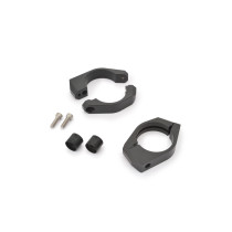 Paire de supports de clignotants M8 - Diamètre fourche 43mm