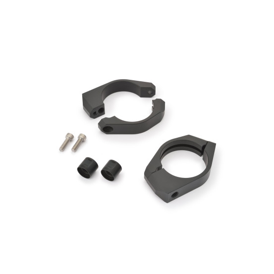 Paire de supports de clignotants M8 - Diamètre fourche 47mm