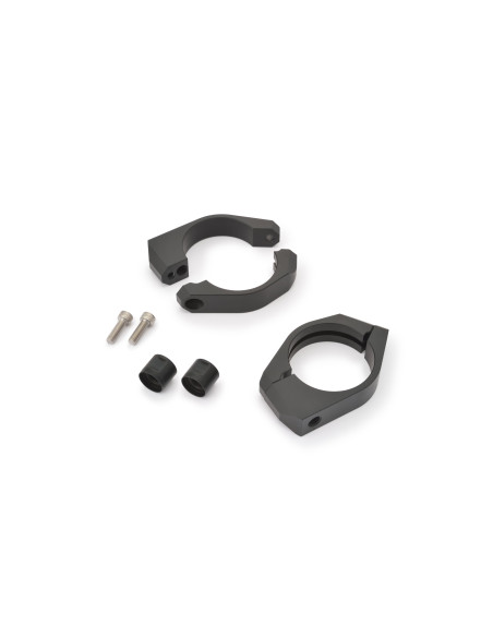 Paire de supports de clignotants M8 - Diamètre fourche 47mm