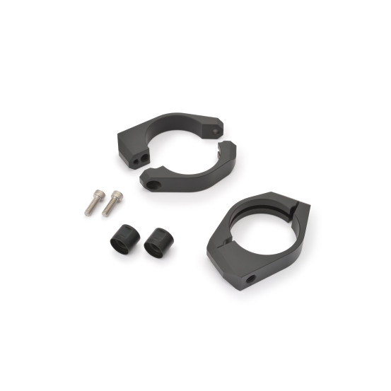 Paire de supports de clignotants M8 - Diamètre fourche 48mm
