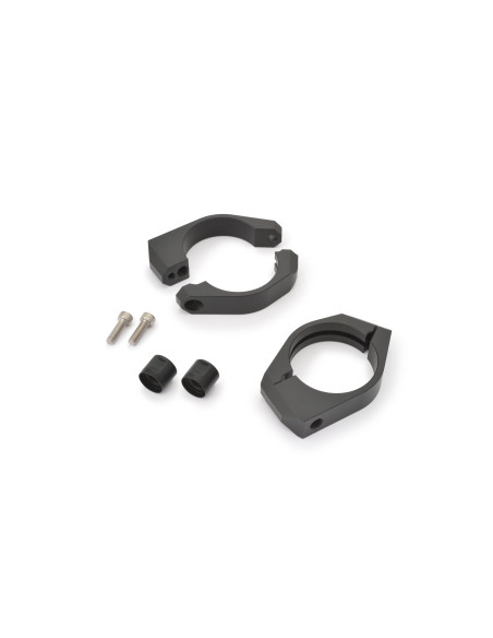 Paire de supports de clignotants M8 - Diamètre fourche 48mm