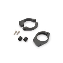 Paire de supports de clignotants M8 - Diamètre fourche 49mm