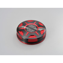 Couvercle de maitre cylindre de frein Nissin 59mm - CNC rouge DAYTONA TKM