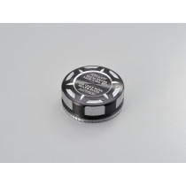 Couvercle de maitre cylindre de frein Nissin 42mm - CNC argent DAYTONA TKM