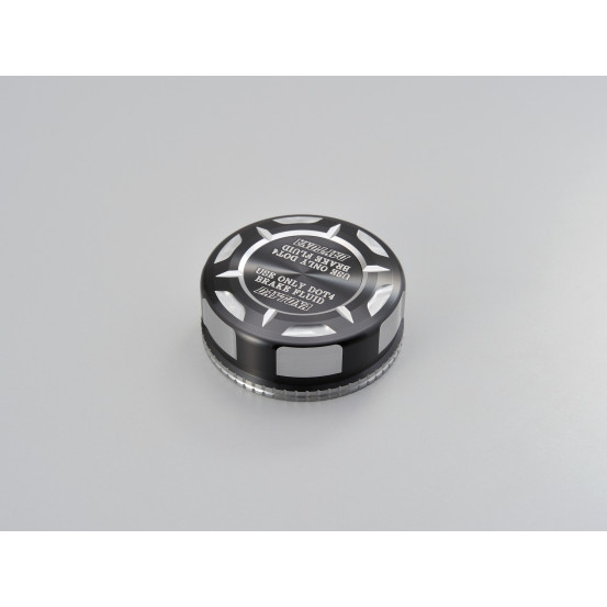 Couvercle de maitre cylindre de frein Nissin 42mm - CNC argent DAYTONA TKM